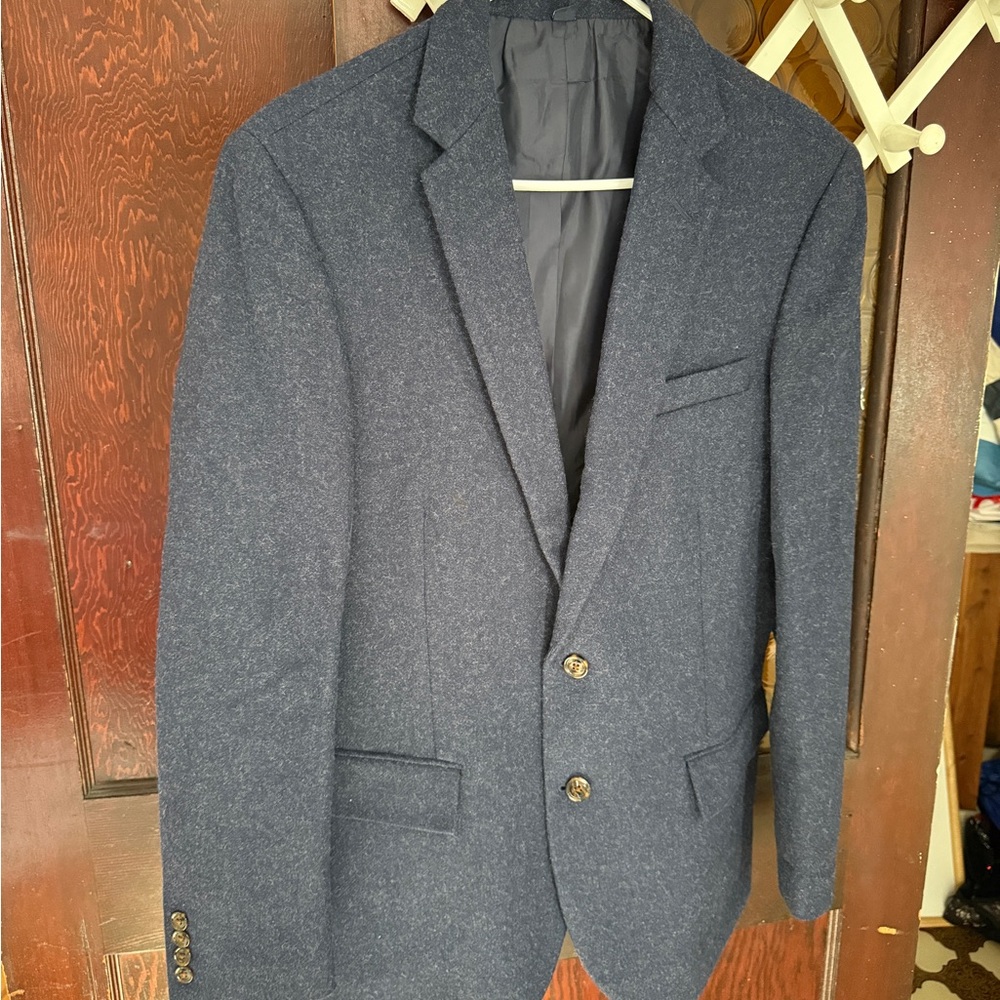 J. Crew Navy Men’s Wool Blazer